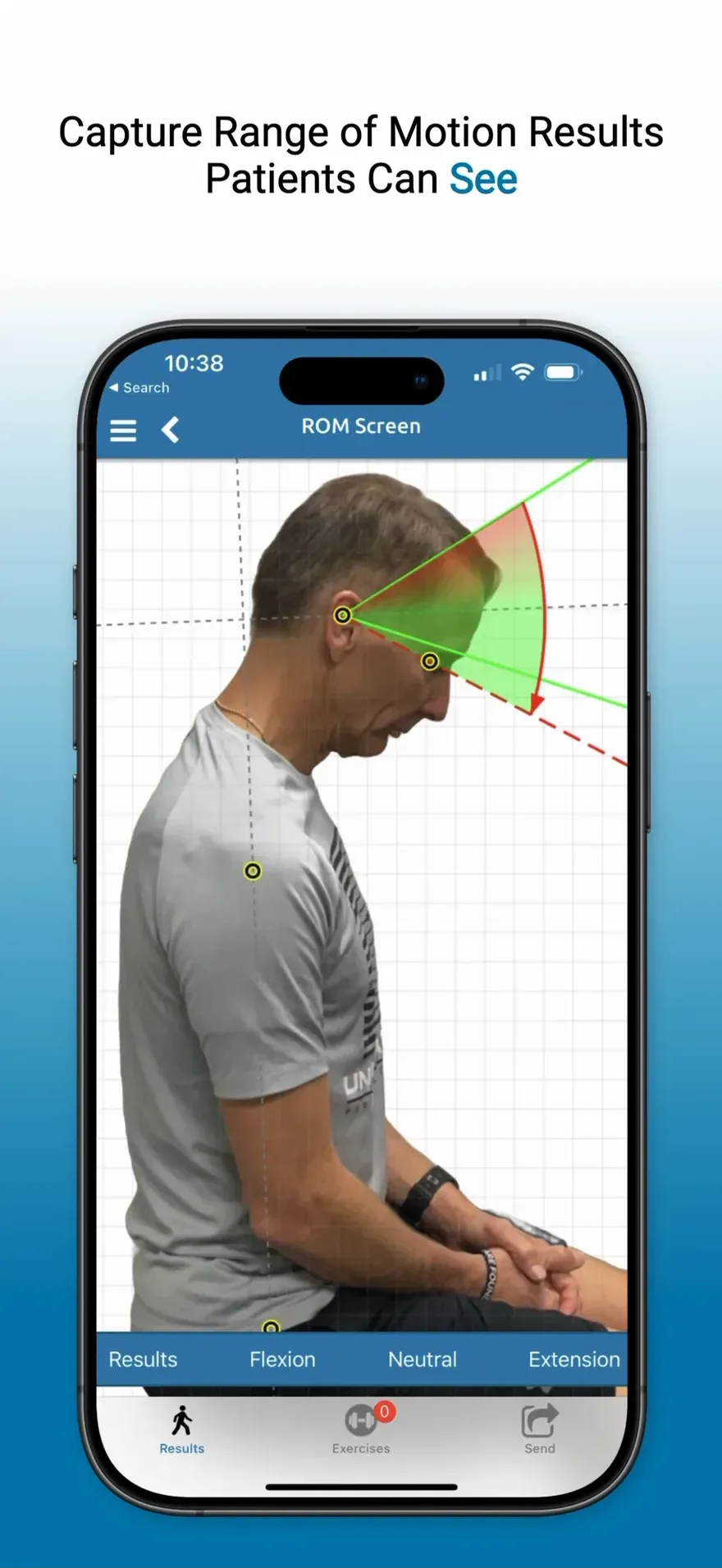 Capture Range of Motion Results Patients Can See